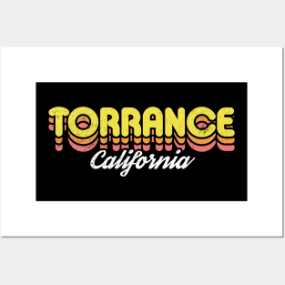 Retro Torrance California Posters and Art